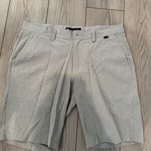 Travis Mathew Beck Short 9.5" Light Khaki Men's Size 34 Like New